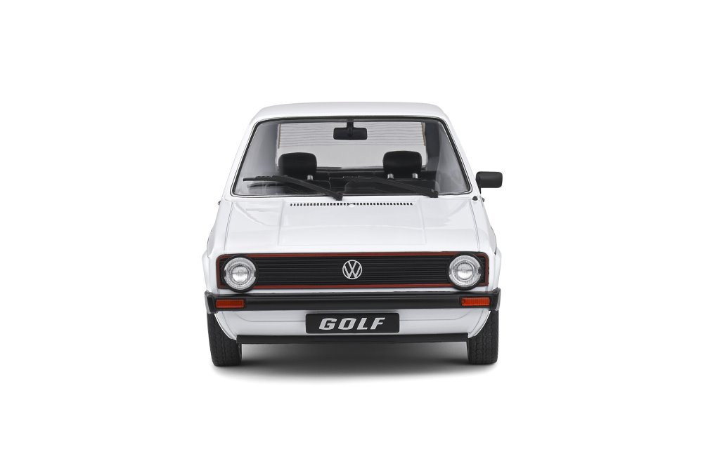 1983 Volkswagen Golf L, White Custom - Solido S1800211 - 1/18 scale Diecast Model Toy Car