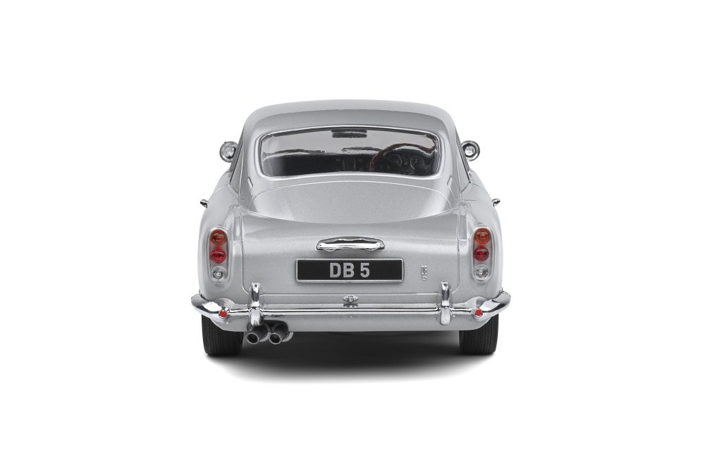 1964 Aston-Martin DB5, Silver Birch - Solido S1807101 - 1/18 scale