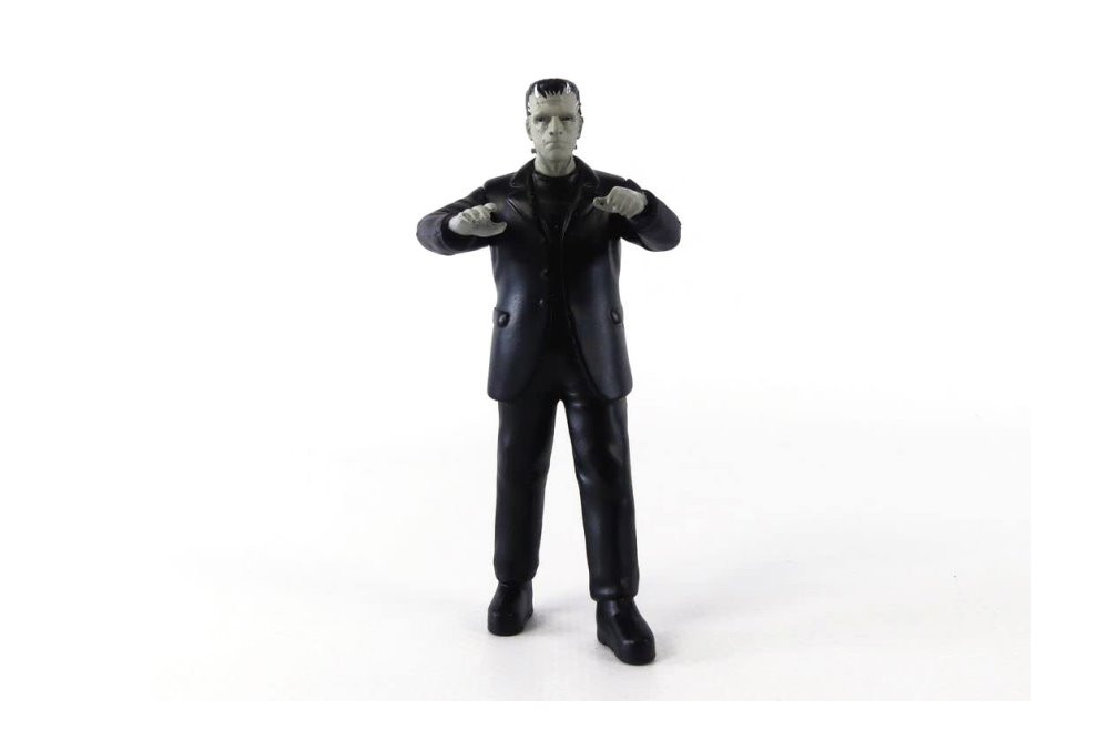 1957 Chevy Suburban w/ Frankenstein Diecast Figure, Gray - Jada Toys 32191 - 1/24 scale Diecast Car