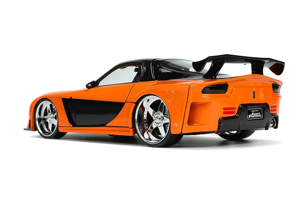 1995 Mazda RX-7 Widebody RHD w/Han Figure, Fast & Furious, Jada