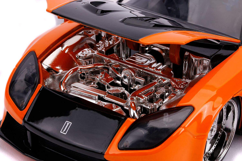 1995 Mazda RX-7 Widebody RHD w/Han Figure, Fast & Furious, Jada