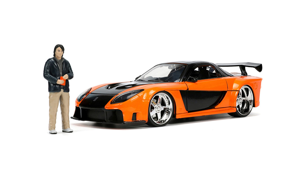 【希少】FAST&FURIOUS MAZDA RX-7 1/18 JDM *RARE* Peako 1/18 Veilside Fast & Furious Mazda RX-7