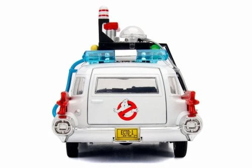 Cadillac Ecto-1 Ambulance, White - Jada 99731 - 1/24 Scale Diecast Model Toy Car