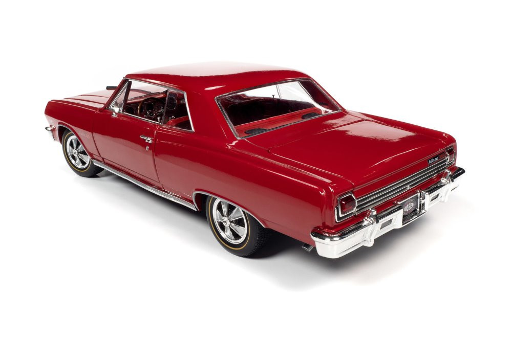 1965 Chevy Chevelle SS Z16, Regal Red - Auto World AMM1272 - 1/18