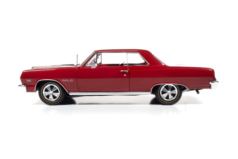 1965 Chevy Chevelle SS Z16, Regal Red - Auto World AMM1272 - 1/18 scale Diecast Model Toy Car