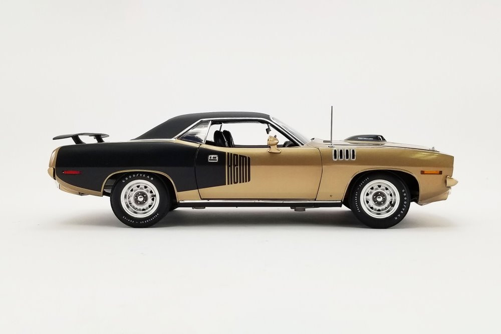 1971 Plymouth Hemi Barracuda w/ Vinyl Top, Gold Leaf - Acme