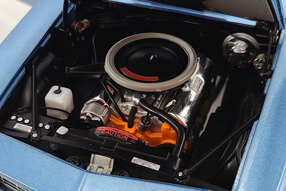 1969 Chevy Copo Camaro, Glacier Blue - Acme A1805723 - 1/18 scale