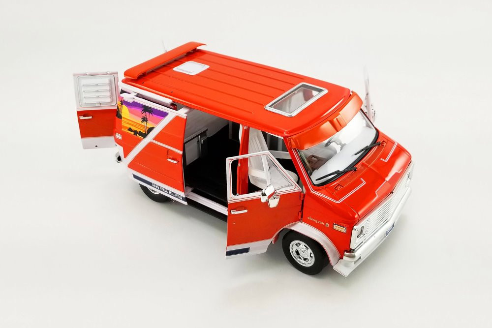 1976 Chevy G-Series Van - Good Times Machine, Orange - Acme