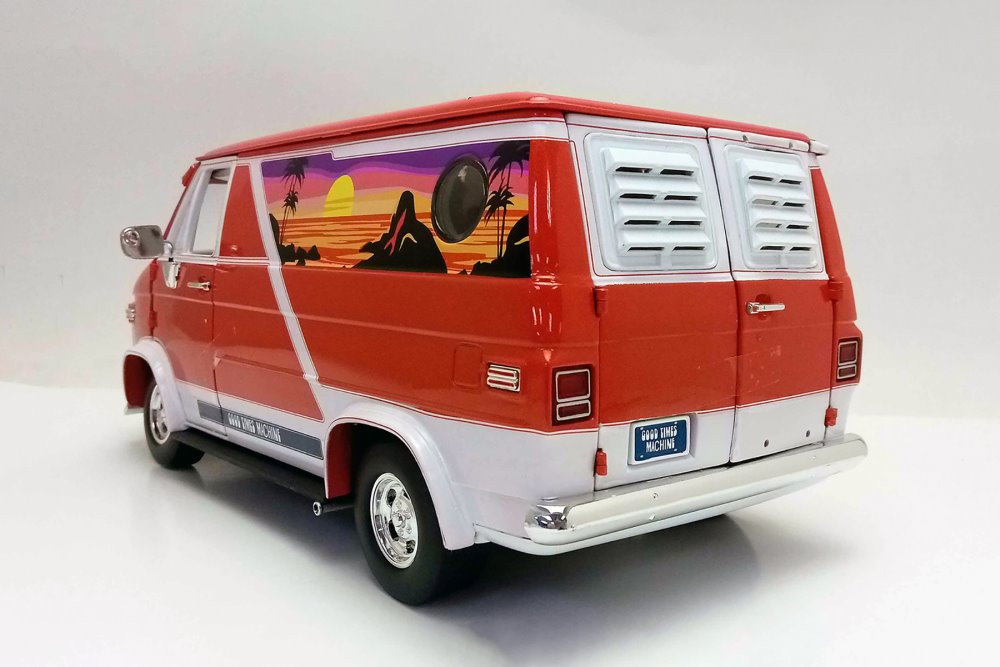 1976 Chevy G-Series Van - Good Times Machine, Orange - Acme