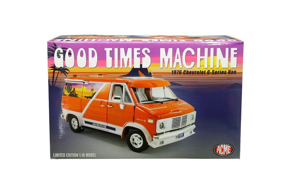 1976 Chevy G-Series Van - Good Times Machine, Orange - Acme