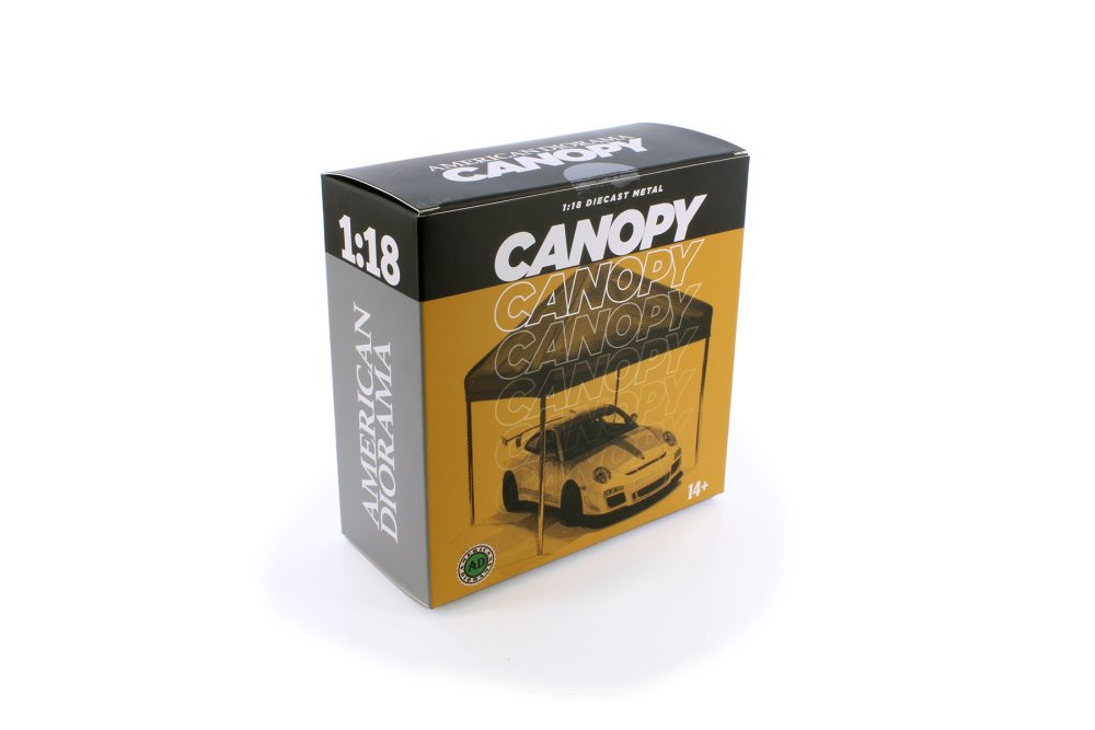 Canopy Set, Black - American Diorama 38248 - 1/18 scale Figurine - Diorama Accessory