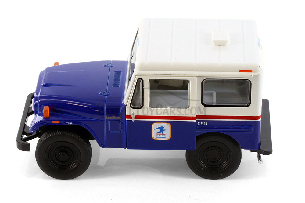 Kinsmart 1971 Jeep DJ-5B USPS Diecast Car Set - Box of 12 assorted 1/26 scale Diecast Model Cars