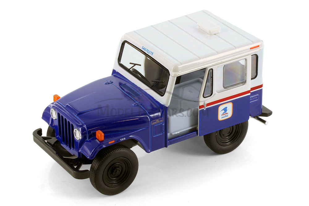 Kinsmart 1971 Jeep DJ-5B USPS Diecast Car Set - Box of 12 assorted 1/26 scale Diecast Model Cars
