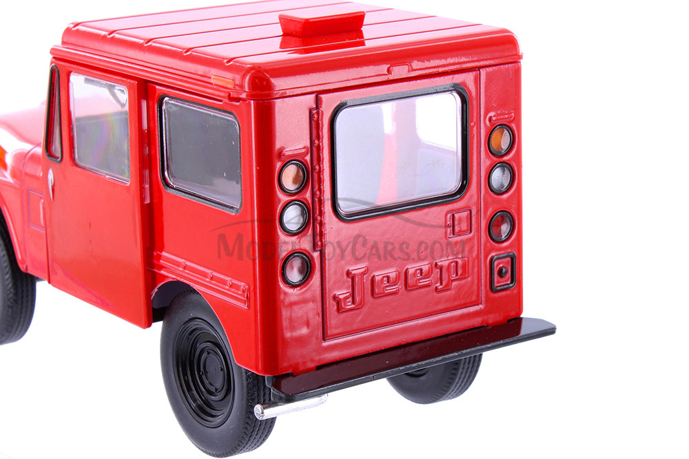 Kinsmart 1971 Jeep DJ-5B Diecast Car Set - Box of 12 1/26 scale Diecast Model Cars, Assorted Colors