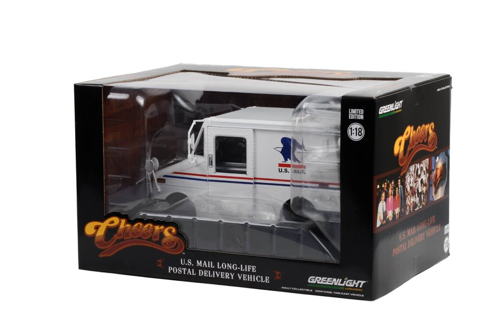 Cliff Clavin's U.S. Mail Long-Life Postal Delivery Vehicle, Cheers  13572 1/18 scale Diecast Car