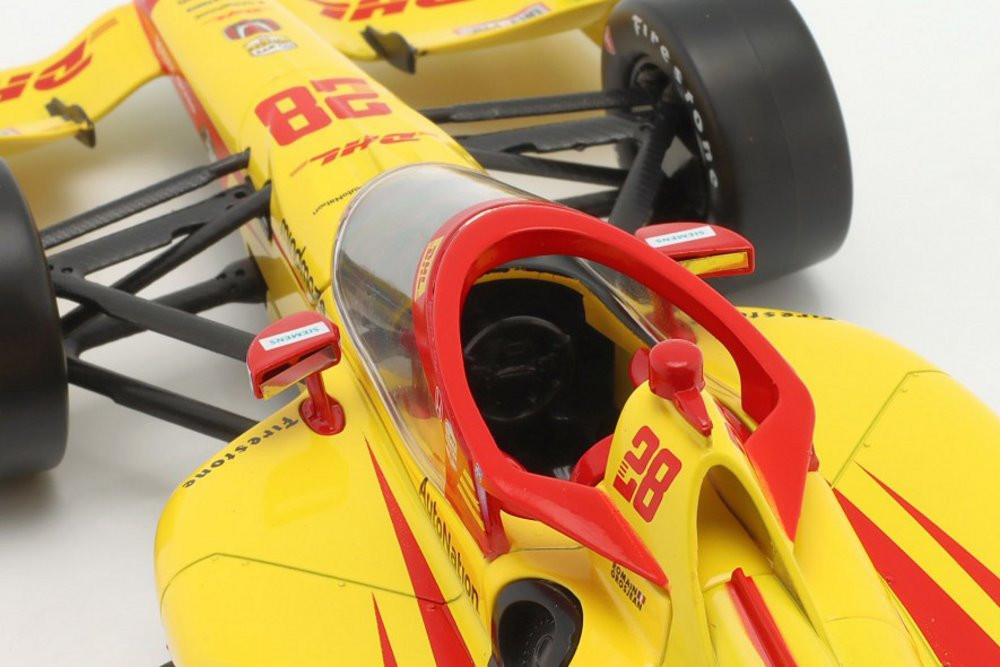 ミニカー Romain Grosjean Andretti Auto IndyDriver Dallara IndyCar #28 Romain Grosjean 