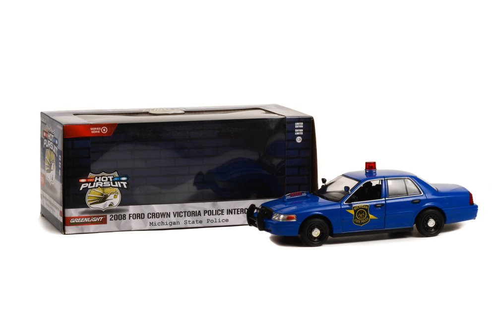 2008 Ford Crown Victoria Police Interceptor, Dark Blue