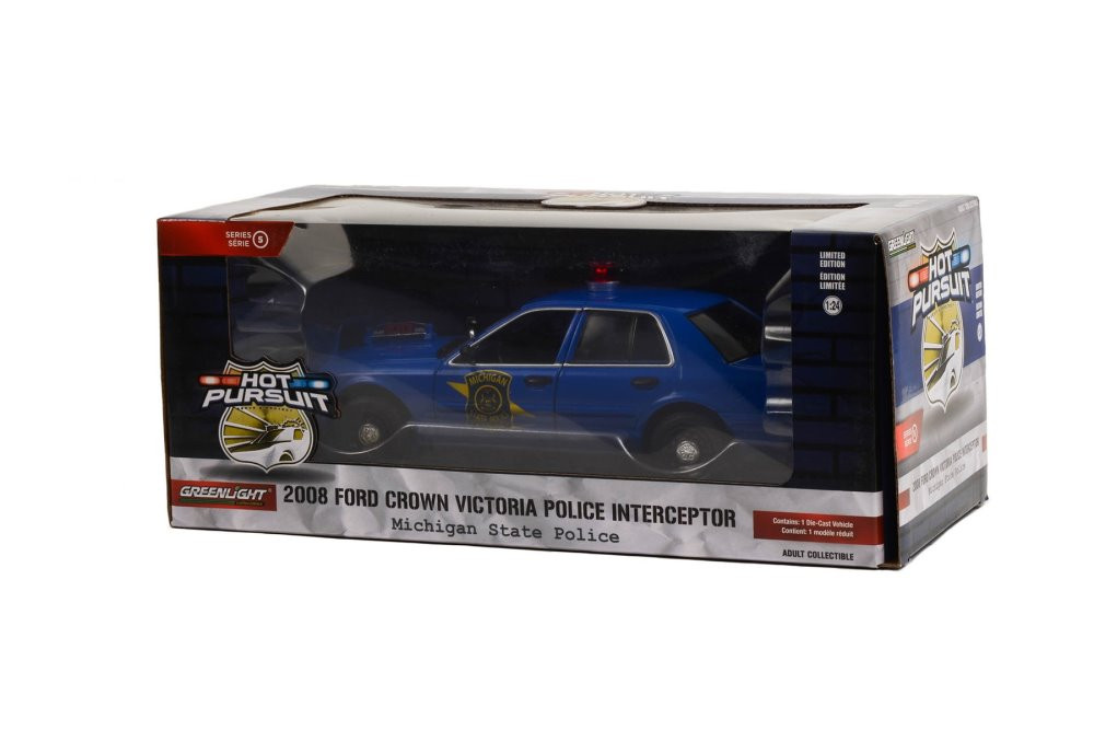 2008 Ford Crown Victoria Police Interceptor, Dark Blue