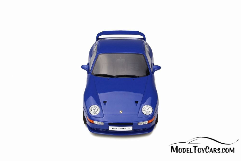 1992 Porsche 968 Turbo S Hard Top, Blue - GT Spirit GT201 - 1/18 scale Resin Model Toy Car