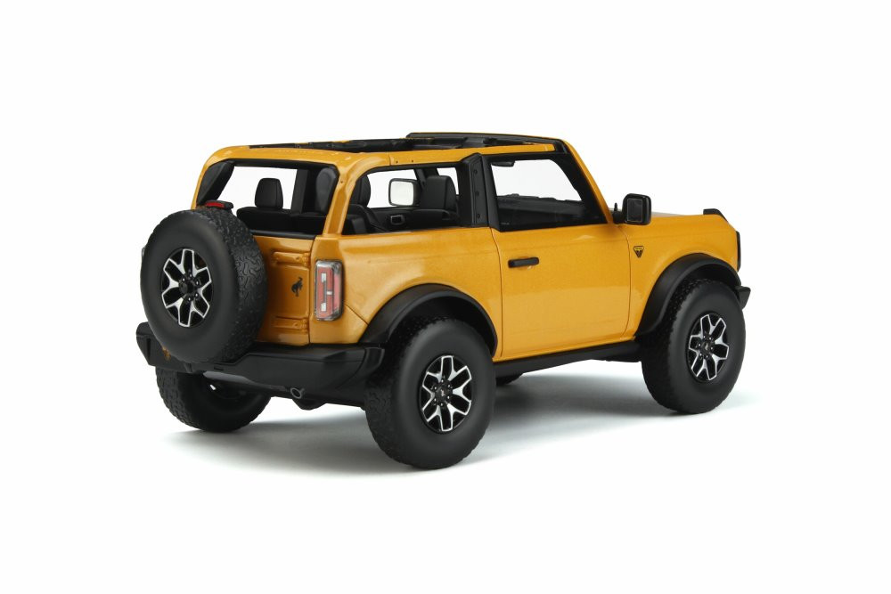 2021 Ford Bronco Badlands Open Top, Cyber Orange - GT Spirit GT858