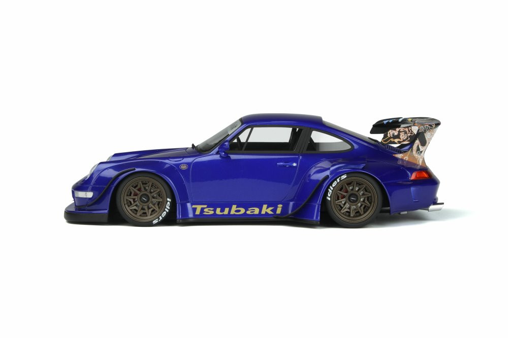 2019 Porsche 911 RWB Body Kit Tsubaki, Dark Blue - GT Spirit GT857