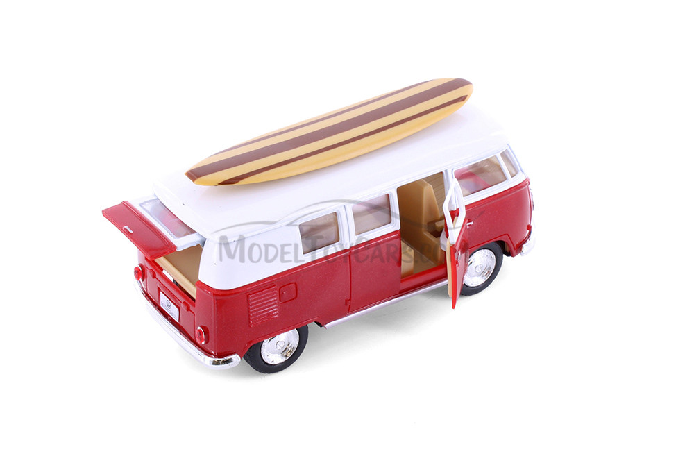 1962 Volkswagen Classic Bus with Car Set Box of 12 1/32 Scale