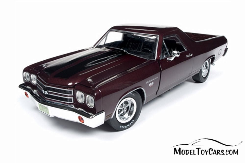 1970 Chevy El Camino 100th Anniversary, Black Cherry - Auto World