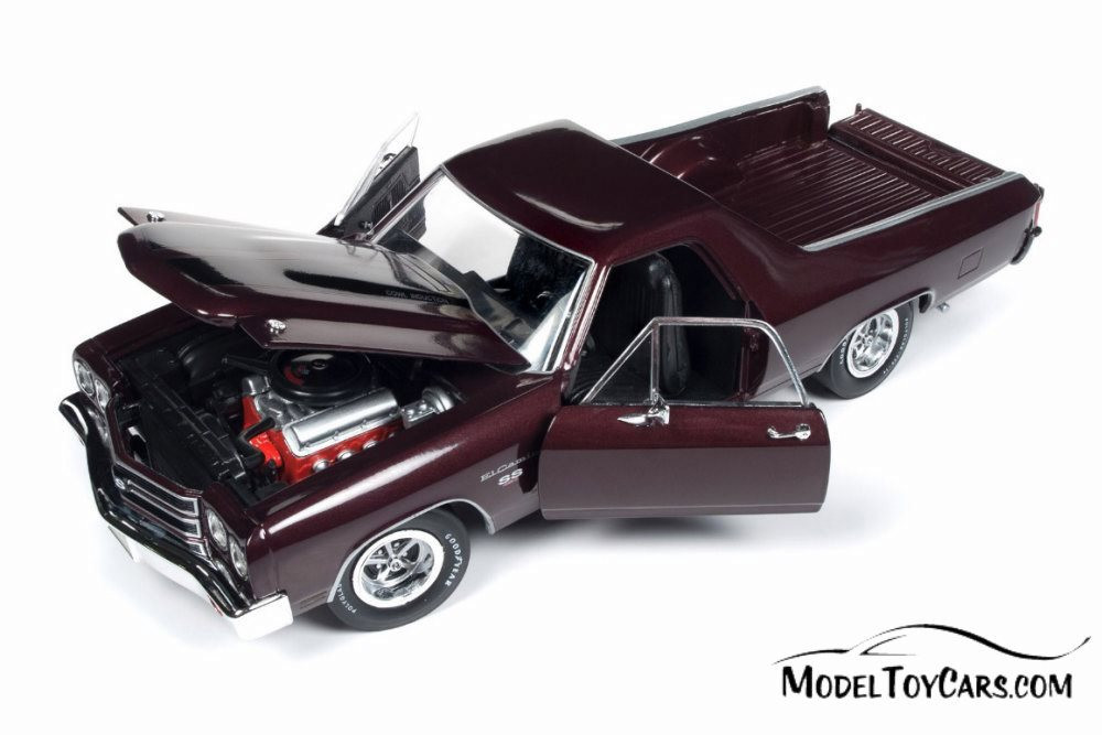 1970 Chevy El Camino 100th Anniversary, Black Cherry - Auto