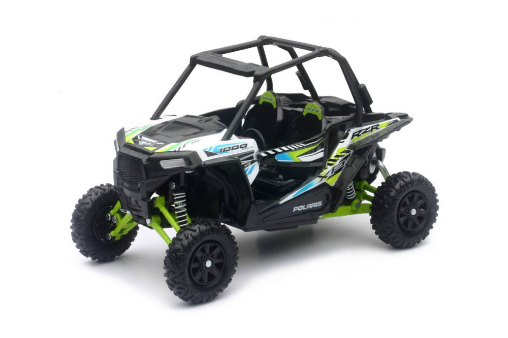 Polaris RZR XP 1000 Dune Buggy, Green - New Ray 57593C - 1/18 scale Diecast Model Toy Car