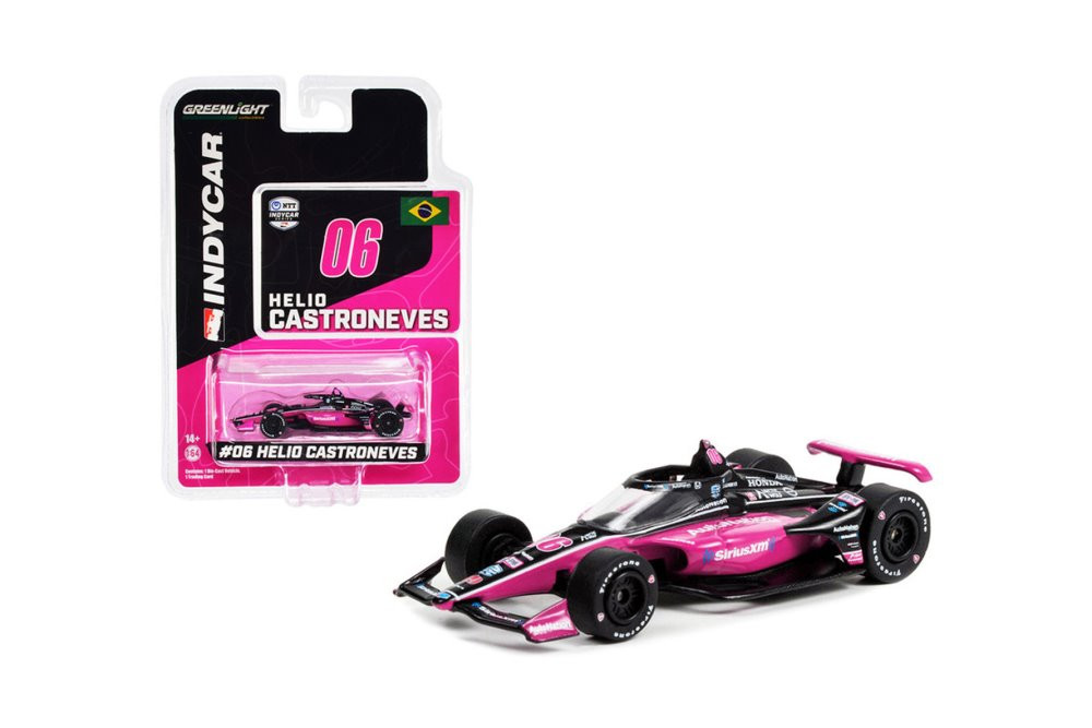 2022 NTT IndyCar Series, #06 Helio Castroneves - Greenlight 11541/48 - 1/64 scale Diecast Car
