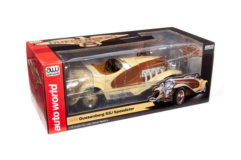 1935 Duesenberg SSJ Speedster, Yukon Gold and Chocolate Brown