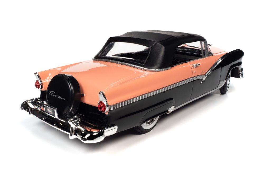 1956 Ford Fairlane Sunliner Cnvrtbl Soft Top, Sunset Coral AMM1270