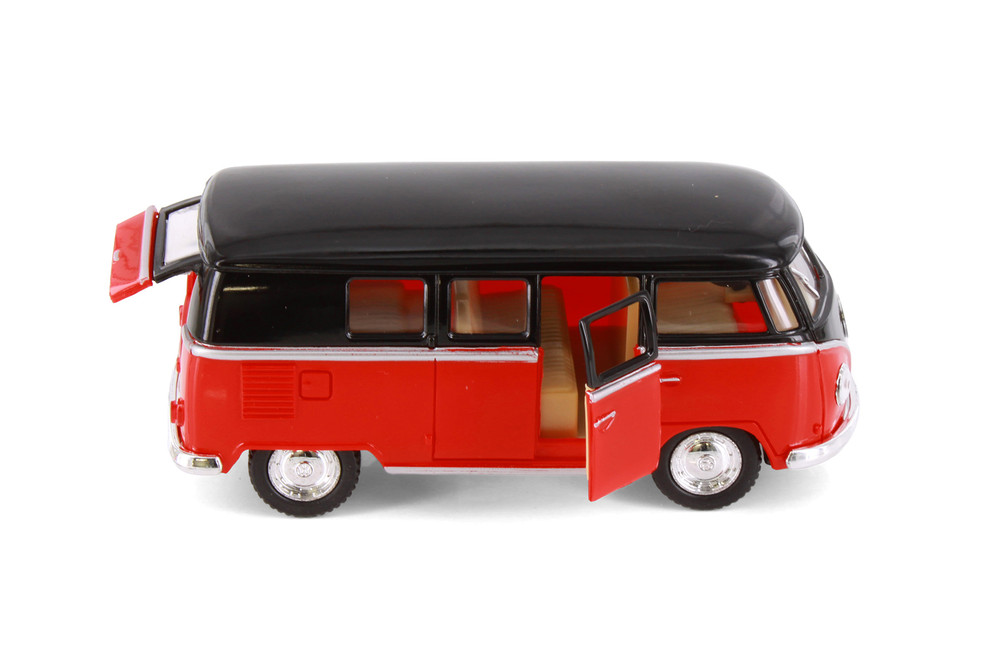  Volkswagen Classic Bus Asst Diecast Car Set Box of 12 1/32 scale Diecast Model Cars, Assd Colors