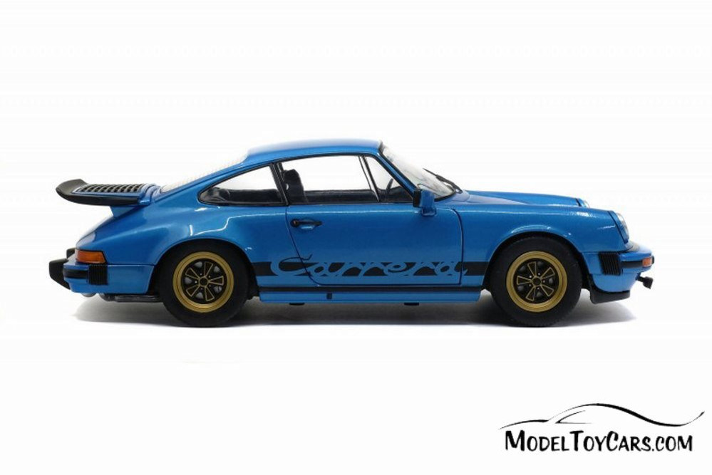 1984 Porsche 911 Carrera 3.0 Coupe, Minerva Blue - Solido S1802601