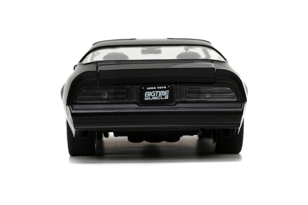 1977 Pontiac Firebird T/A Trans am T-top, Matte Black - Jada Toys 34038 - 1/24 scale Diecast Car