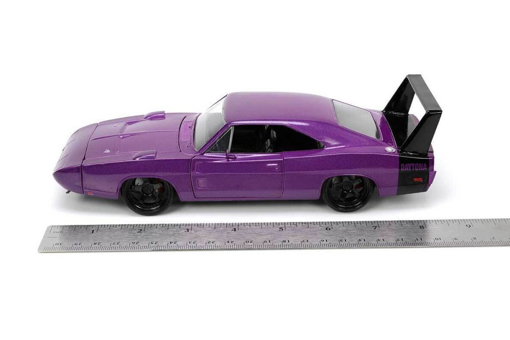 1969 Dodge Charger Daytona, Purple - Jada Toys 34036/4 - 1