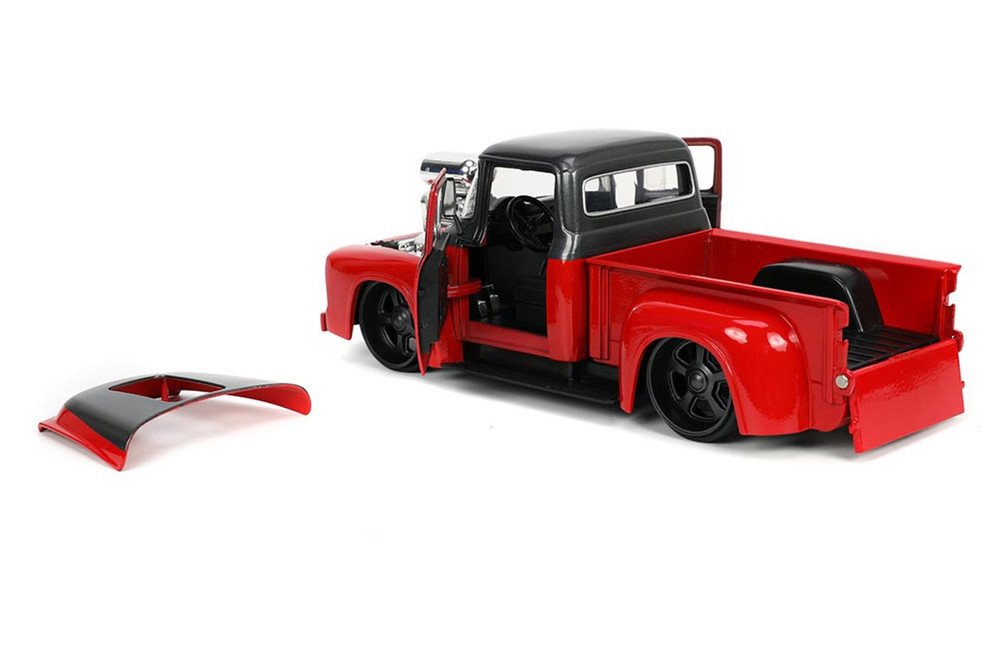 M.H ）新品・保管品JADAジャダトイズ　1956 Ford F-100 Amazon.com: Jada Toys Just Trucks 1:24 1956 Ford F-100