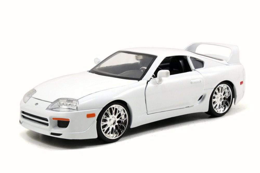 Brian's Toyota Supra, White - JADA 97346 - 1/32 Scale Diecast Model Toy Car