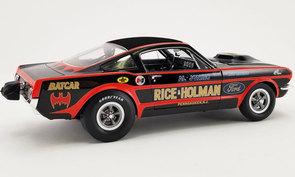 Ford Mustang FR500 1/18スケール ミニカー 1965 Ford Mustang A/FX, Rice & Holman - Acme A1801852 - 1/18 scale
