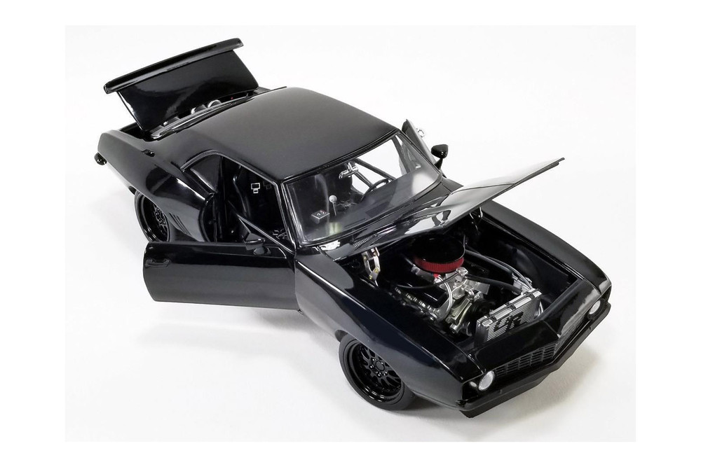 1969 Chevy Camaro - Convict, Black - GMP 18935B - 1/18 scale Diecast Model Toy Car