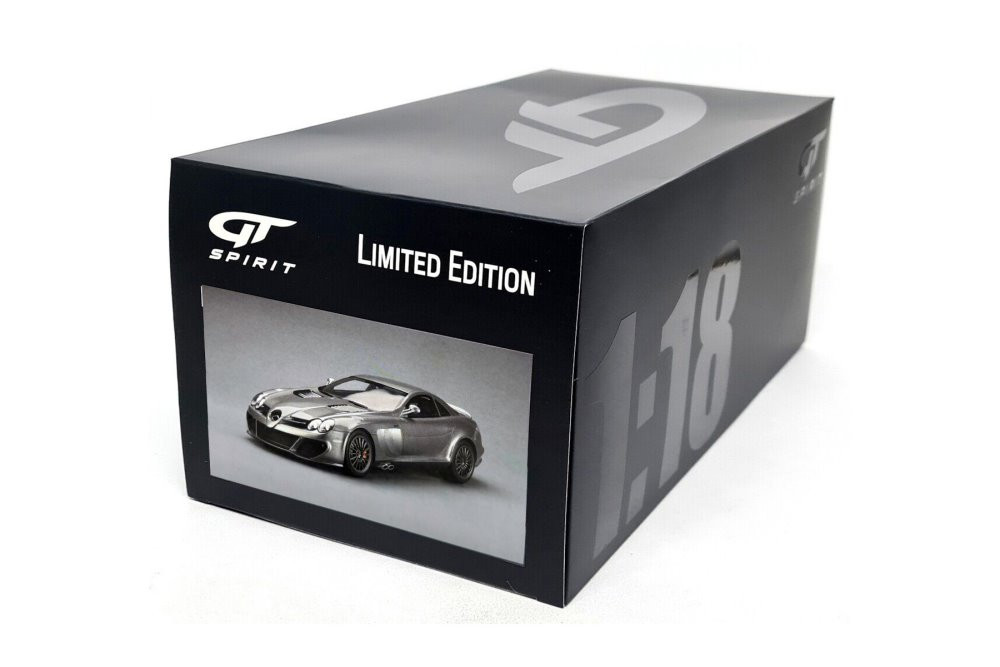 2010 Mercedes-Benz SLR MSO Edition, Gray - GT Spirit GT365 - 1/18 scale Resin Model Toy Car