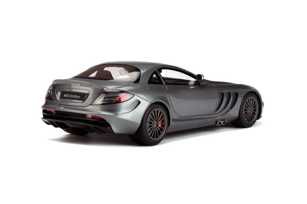 2010 Mercedes-Benz SLR MSO Edition, Gray - GT Spirit GT365 - 1/18 scale Resin Model Toy Car