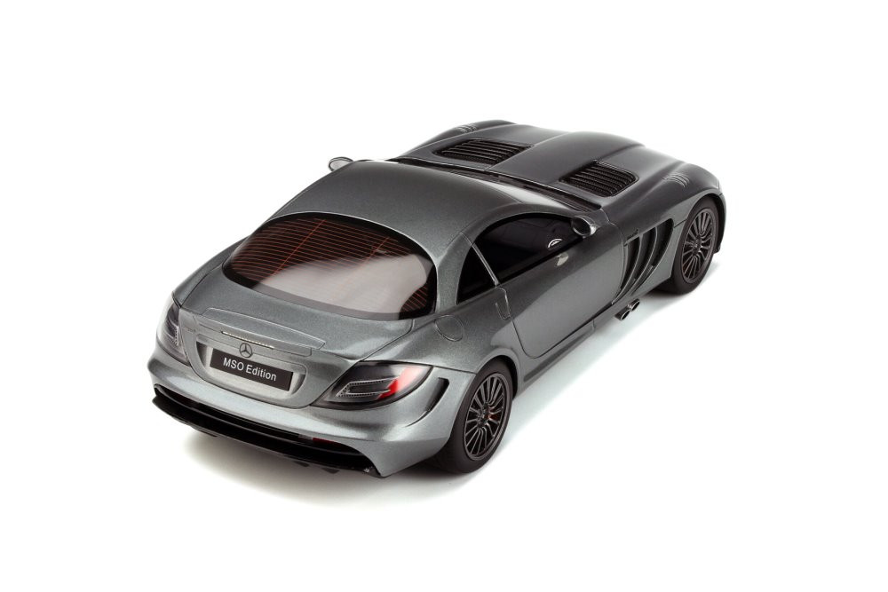 2010 Mercedes-Benz SLR MSO Edition, Gray - GT Spirit GT365 - 1/18 scale Resin Model Toy Car