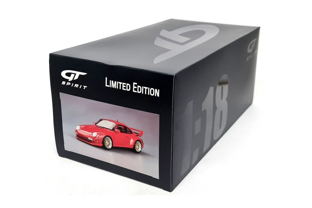 1996 Porsche 911 (993) 3.8 RSR, Red - GT Spirit GT366 - 1/18 scale Resin Model Toy Car