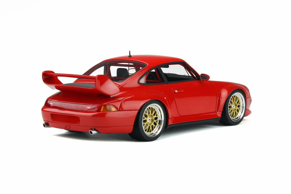 1996 Porsche 911 (993) 3.8 RSR, Red - GT Spirit GT366 - 1/18 scale Resin Model Toy Car