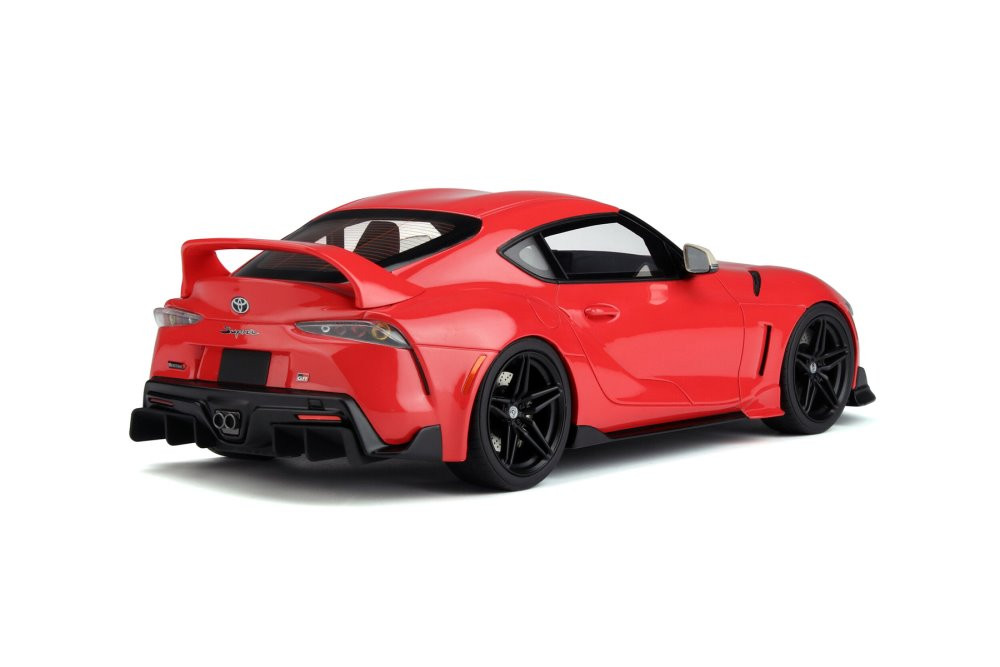 2020 Toyota Supra GR Heritage Edition, Red - GT Spirit GT339 - 1/18 scale Resin Model Toy Car