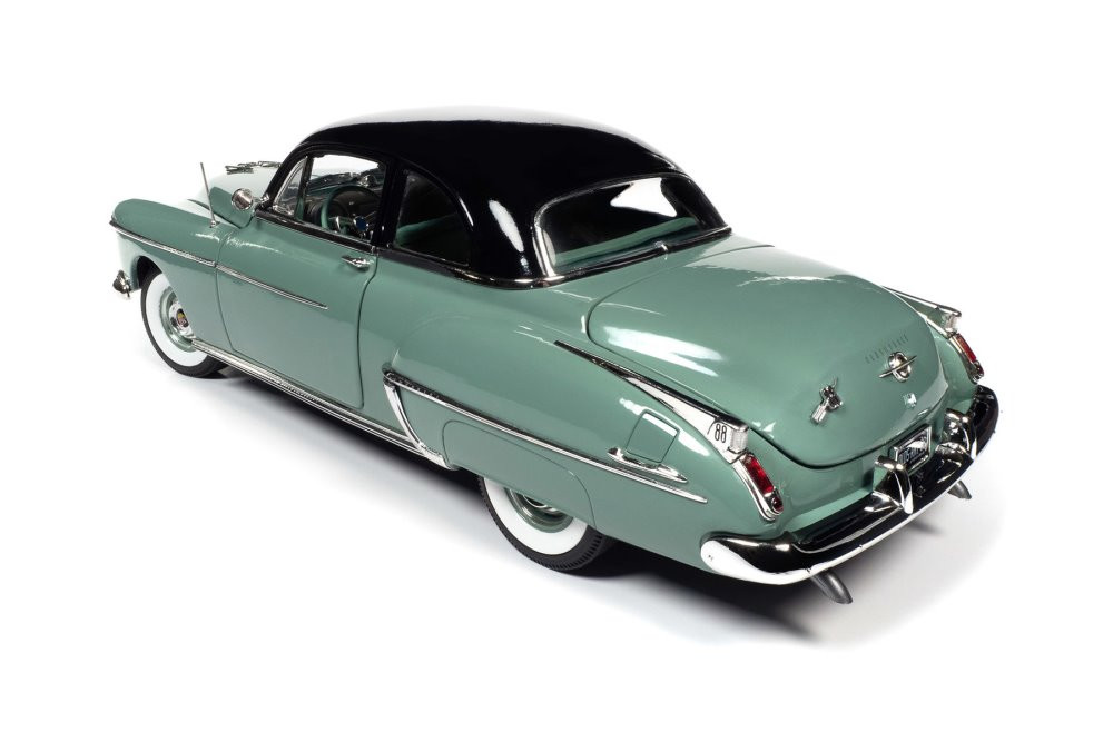 1950 Oldsmobile Rocket 88, Green - Auto World AMM1280 - 1/18 scale Diecast Model Toy Car