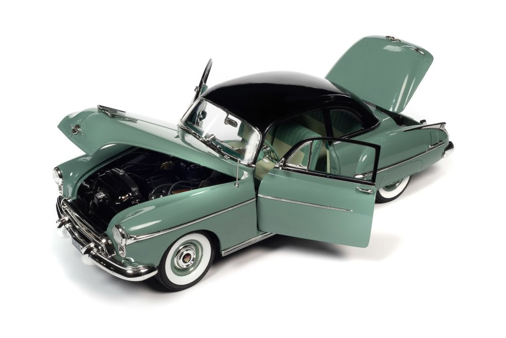 1950 Oldsmobile Rocket 88, Green - Auto World AMM1280 - 1/18 scale Diecast Model Toy Car