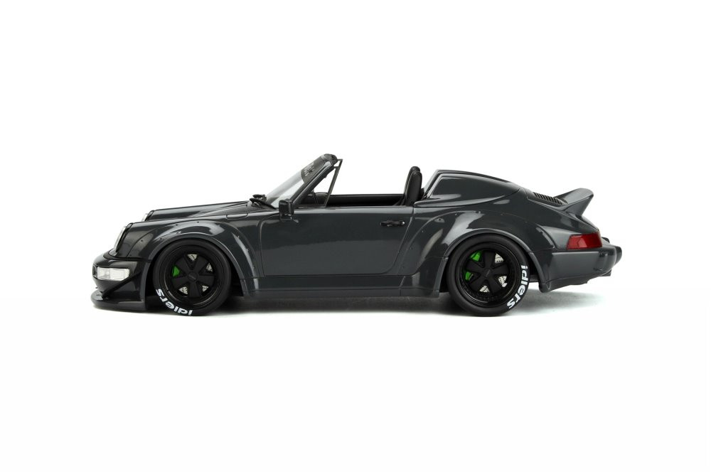 Porsche RWB Body Kit Convertible, Gray - GT Spirit GT369 - 1/18 scale Resin Model Toy Car