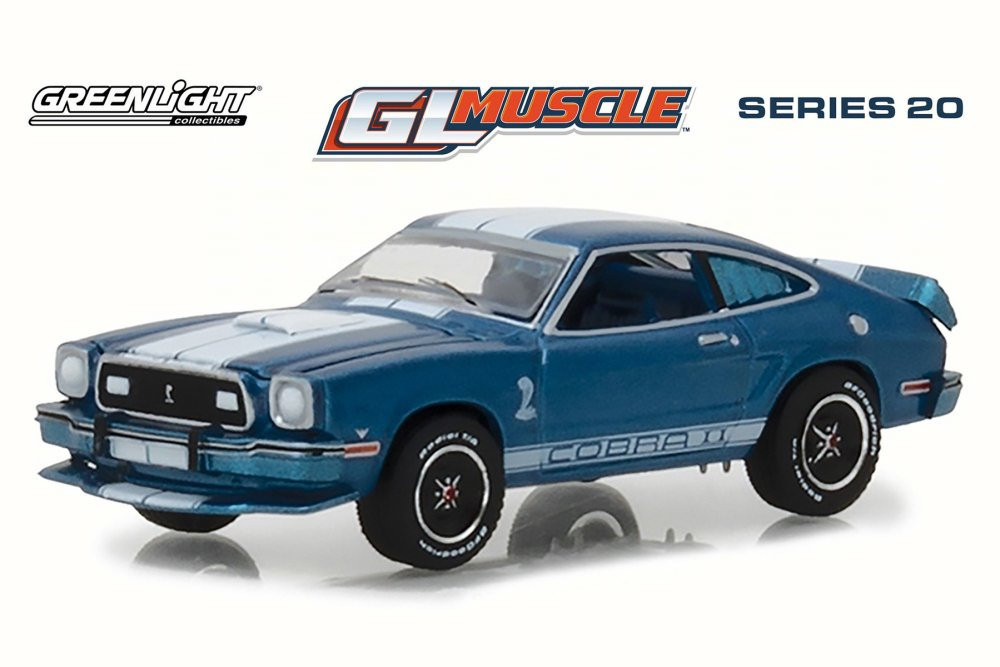 1976 Ford Mustang II Cobra II Hard Top, Bright Blue